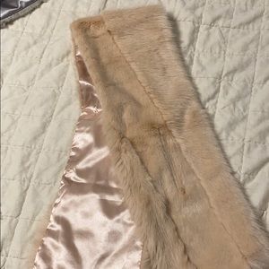 Banana republic faux fur